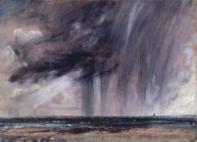 John Constable Rainstorm over the sea Sweden oil painting art